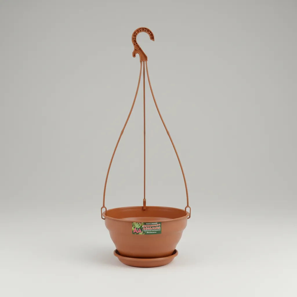 Maceta Colgante Bols 24 Cm Con Plato Agro A Para Plantas