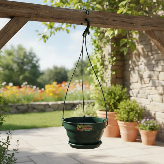 Maceta Colgante Bols 24 Cm Con Plato Agro A Para Plantas