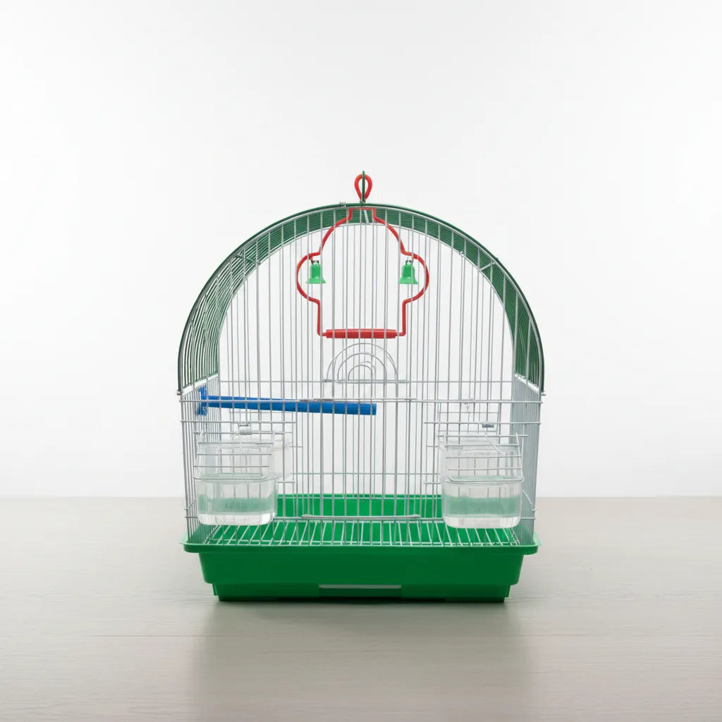 Jaula Para Pájaros Bombé 34 X 24 X 38