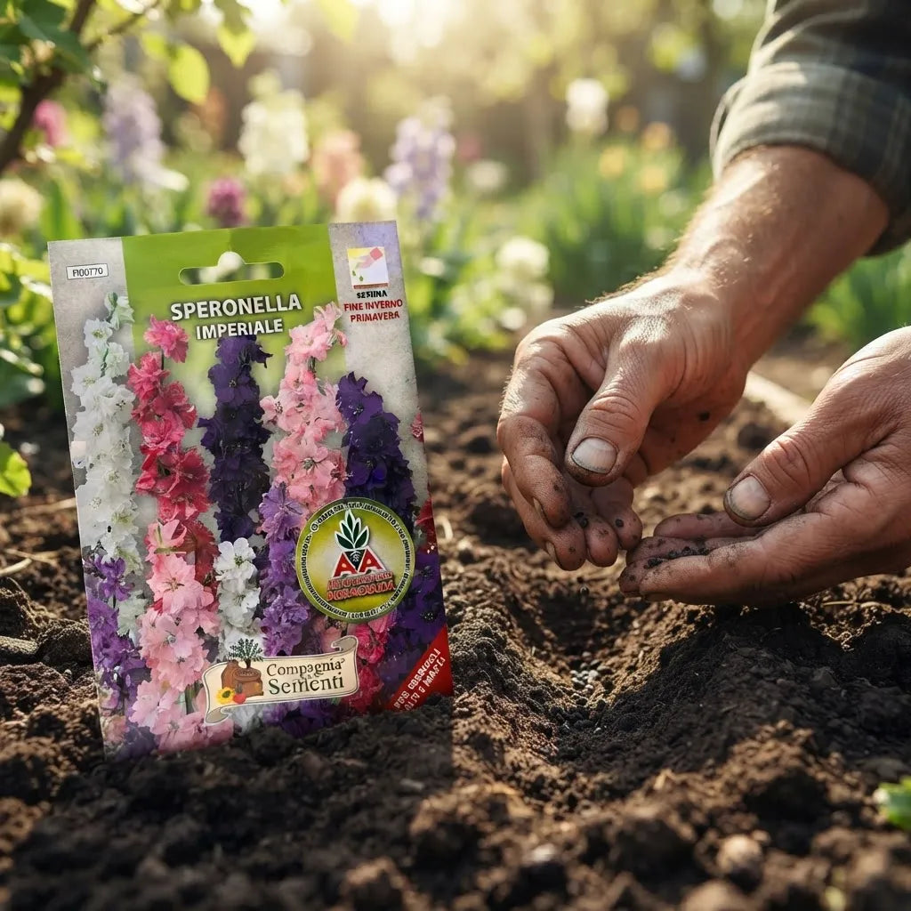 Semillas De Flores Espuela De Caballero Variadas Agro A