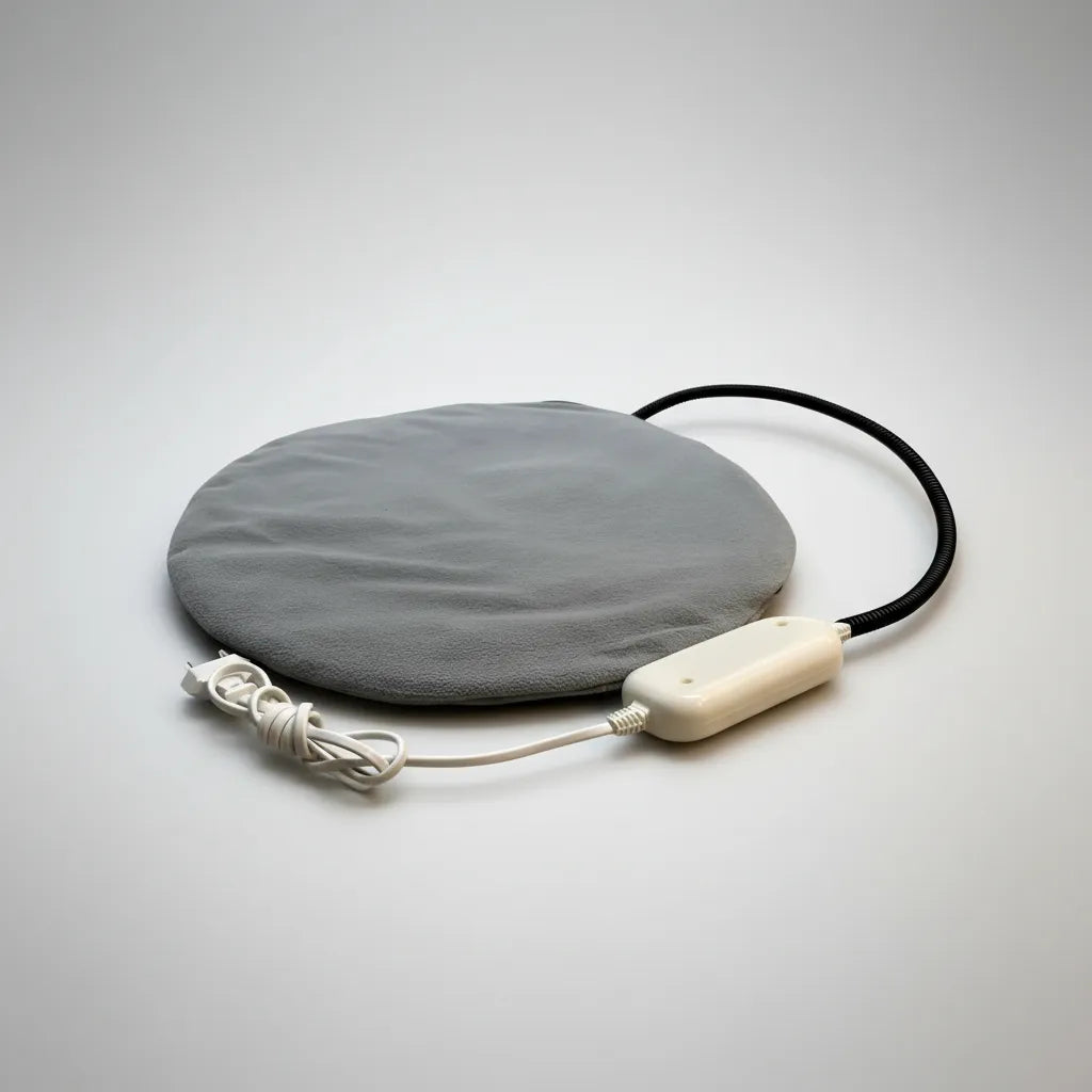 Cama Eléctrica Para Mascotas Chica Gris Oscuro 35 cms