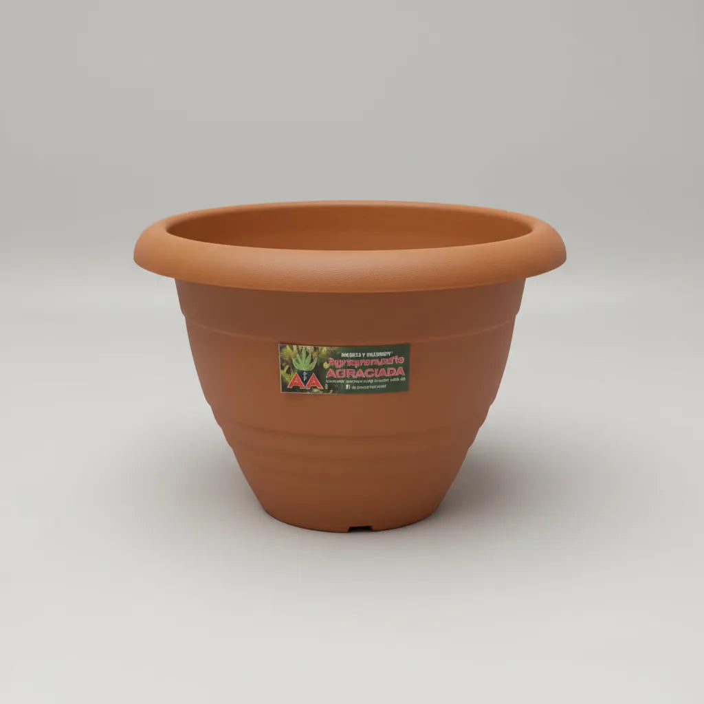Maceta Italiana Exterior Interior Modelo Campana 53 Cms
