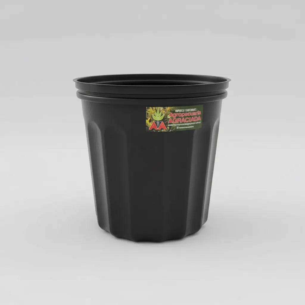 Maceta Soplada Canadiense Plantas Vivero 5lts Pack X10 Unidades