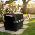 Casilla Para Perros Extra Grande Premium Negro