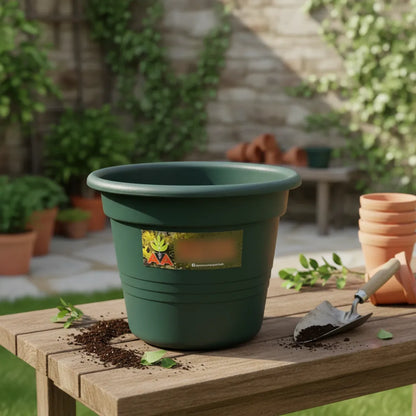 Maceta Agro A Exterior Interior Modelo Cilindrica 16 Cms