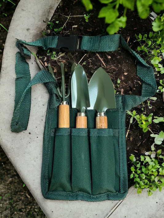 Cinturon Kit de Jardineria Con Palitas