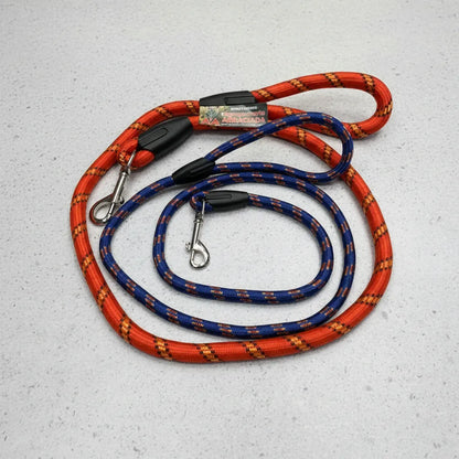 Correa Redonda C/ Mosquetón Fina 10 mm, Largo 130 cms