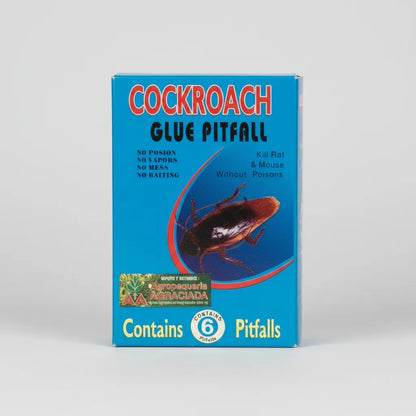 Trampa Adhesiva para Cucarachas x 6