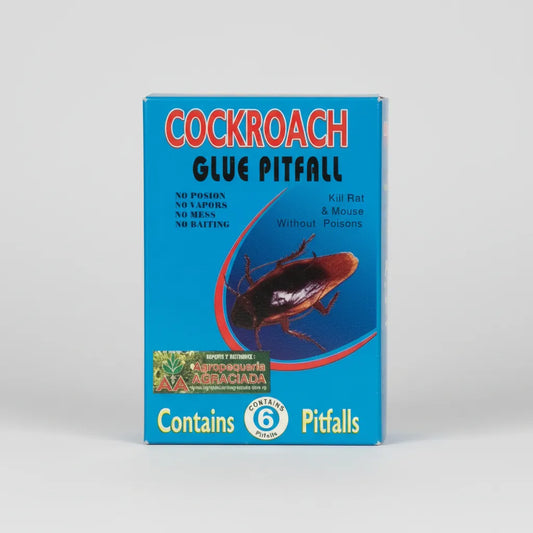 Trampa Adhesiva para Cucarachas x 6