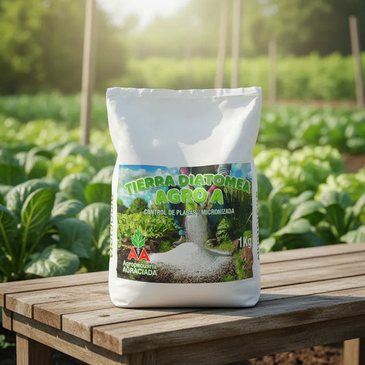 Tierra Diatomeas Micronizada Control De Plagas X 1 Kg Agro-a