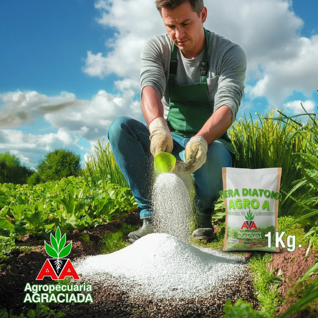 Tierra Diatomeas Micronizada Control De Plagas X 1 Kg Agro-a