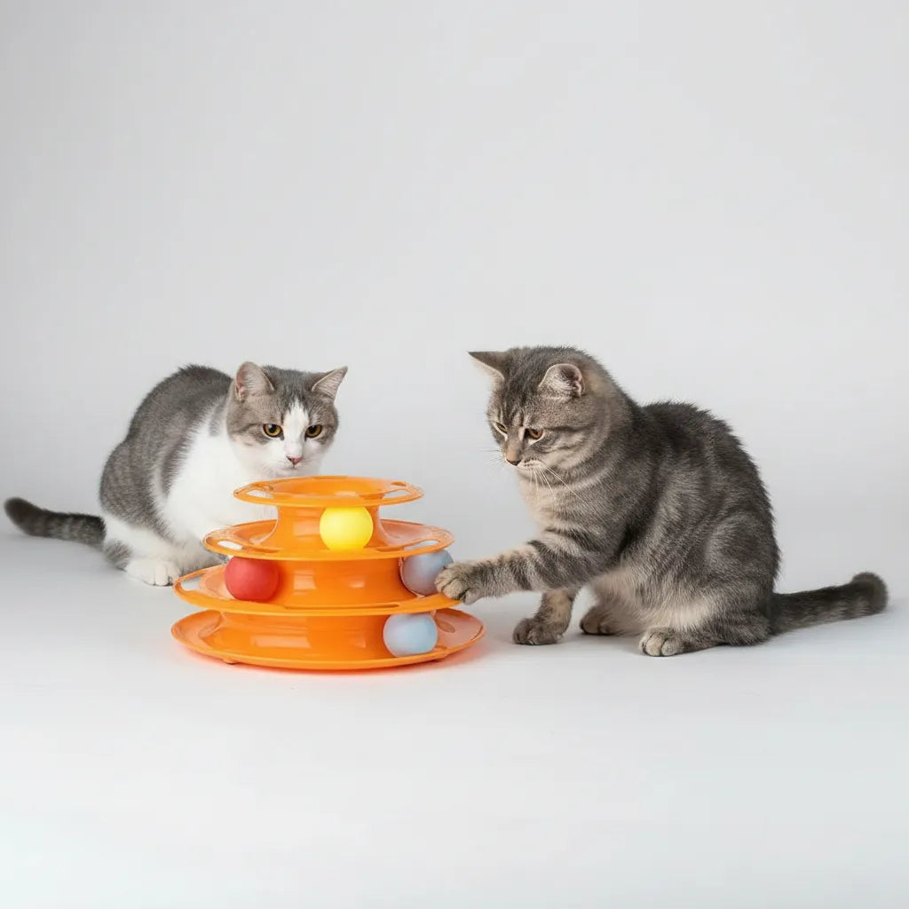 Juguete 3 Niveles Interactivo con Pelotas