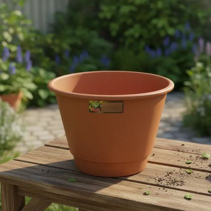 Maceta Plastica Exterior Interior Modelo Elegant 14 Cms