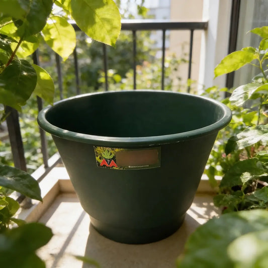 Maceta Plastica Exterior Interior Modelo Elegant 18 Cms