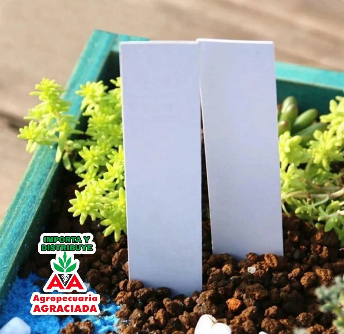 Identificadores Para Plantas Plástico Flecha Grande X 100 Agua