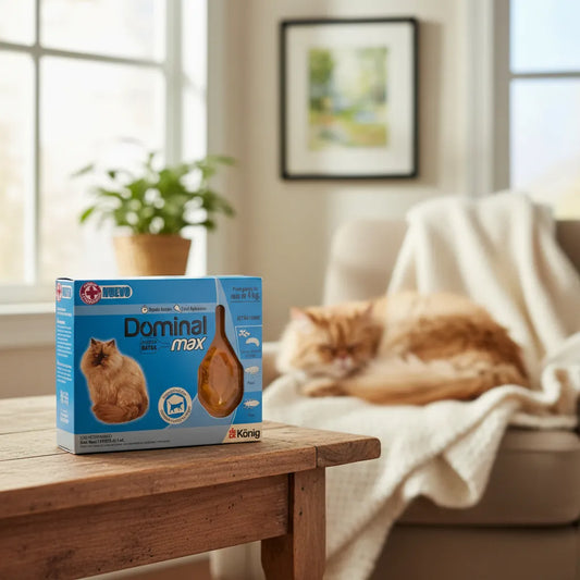 Pipeta Dominal Max +4kg Gato Amarillo