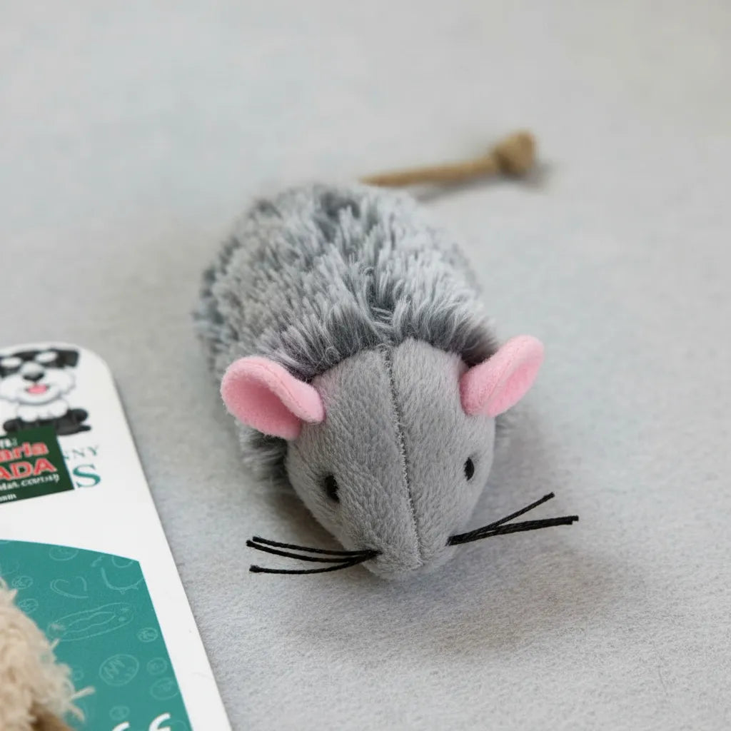 Juguete Para Gatos Raton Con Hierba Gatera