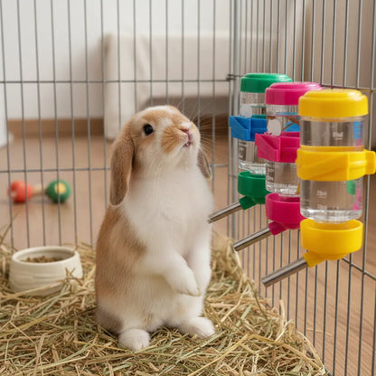 Bebedero Para Hámster 60 Ml Con Soporte Para Jaula