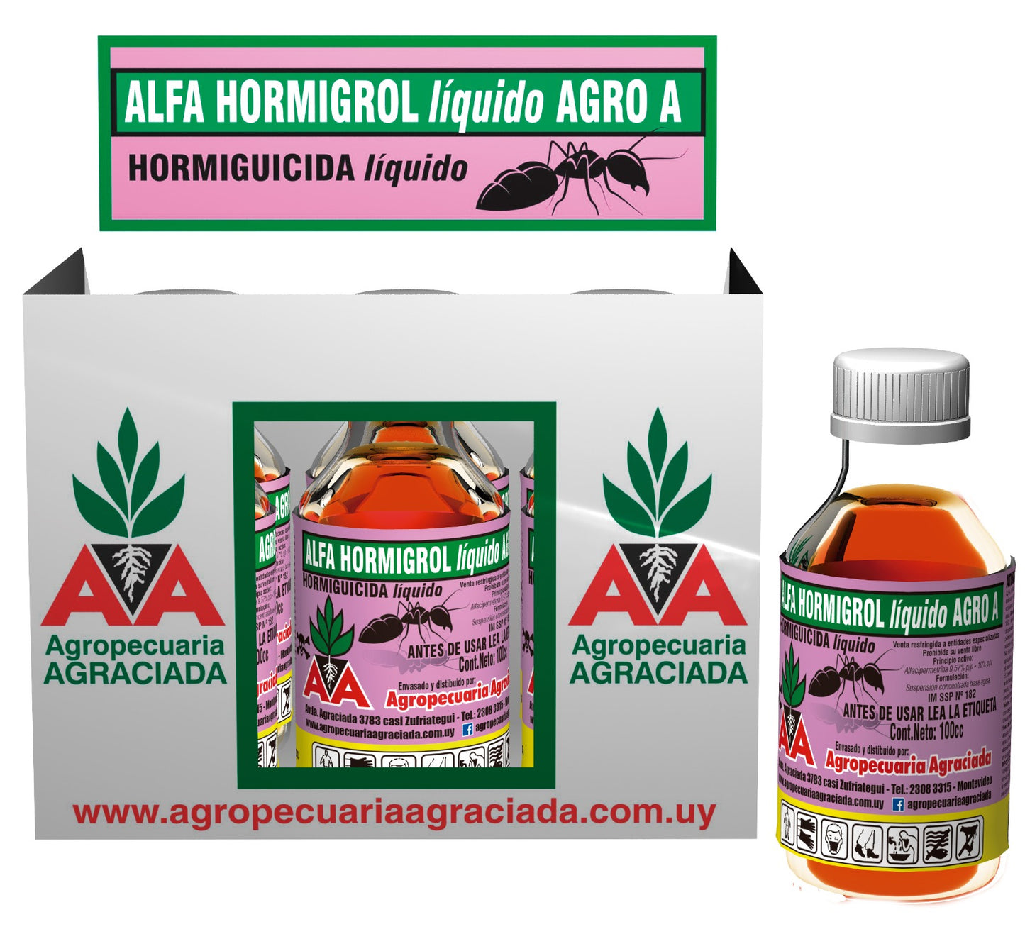 Alfa Hormigrol líquido