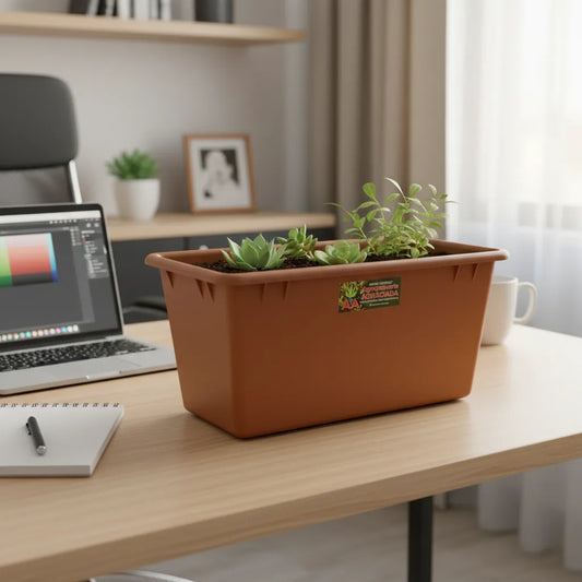 Maceta Jardinera Exterior Interior Terracota O Verde 50 Cms