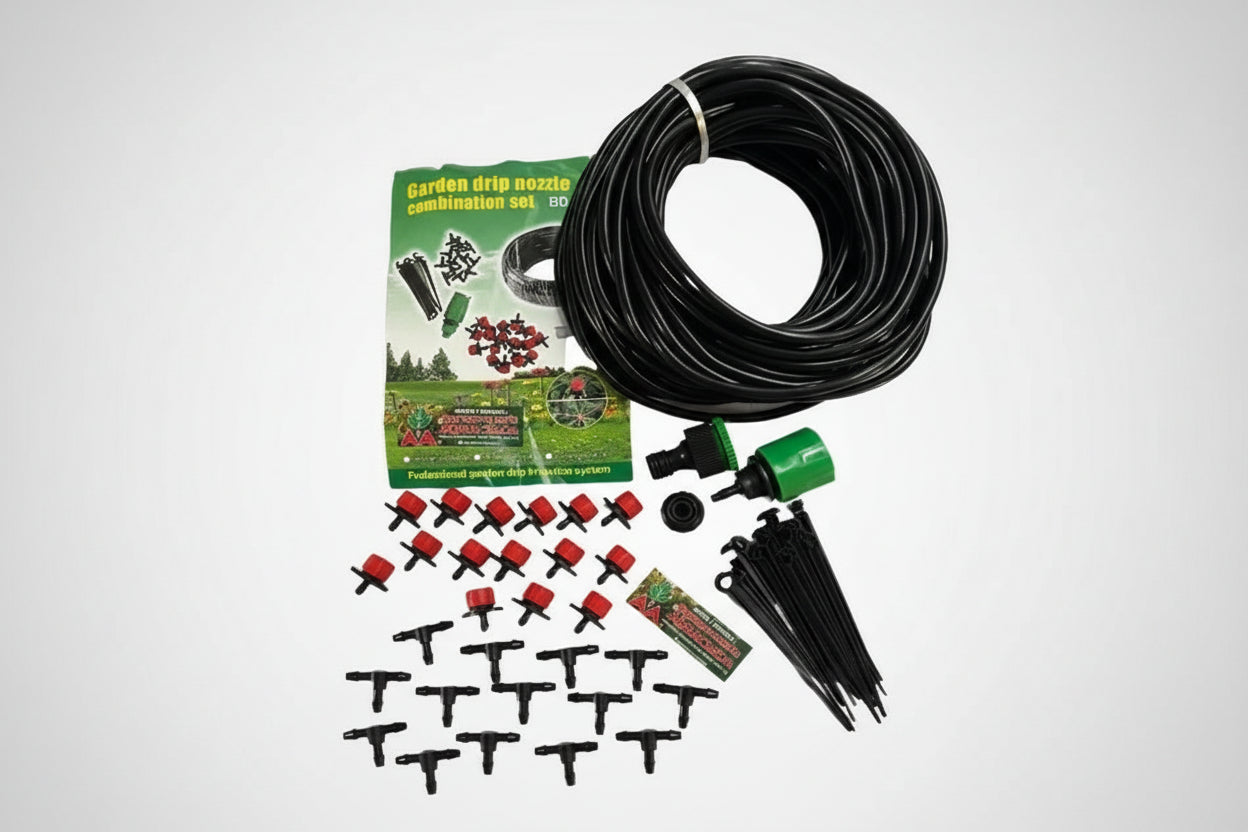 Kit Riego Automático Por Goteo Plantas 10 Mts - Autocultivo
