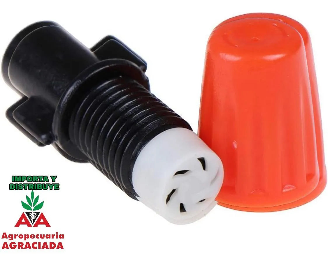 Nebulizador Plantas Para Riego Gotero Vivero Con Unión T