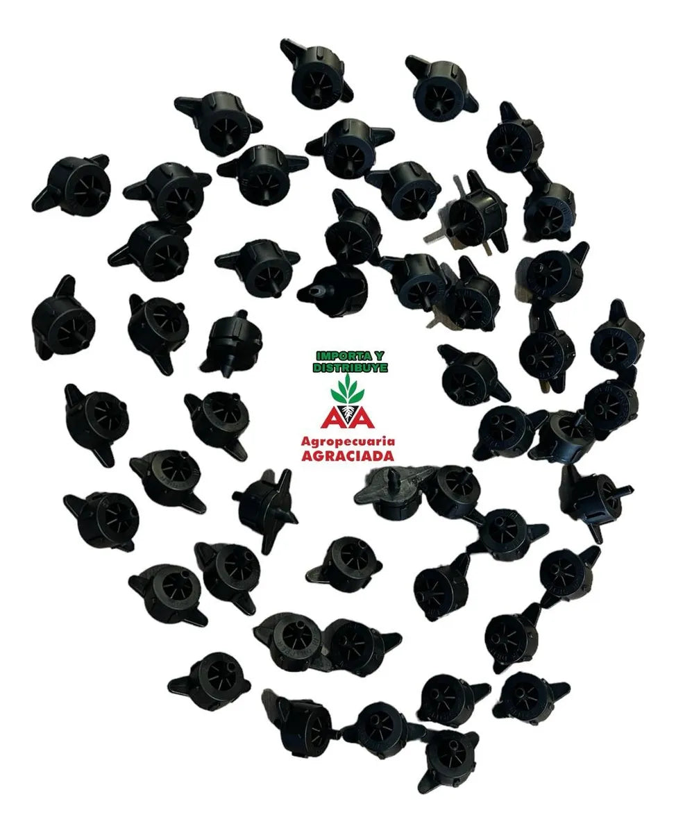 Goteros Riego Caudal Fijo 4 Litros Hora Pack X 10