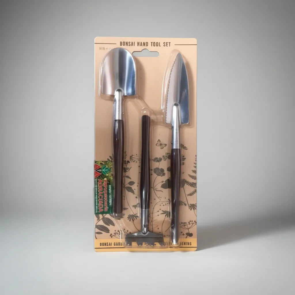 Juego de 3 Mini Palitas en Acero Inoxidable