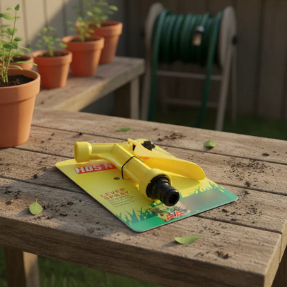 Pistola de Riego Plastica con Blister