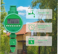 Programador De Riego Automático A Pilas Para Canilla Verde Oscuro