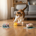 Juguete Para Gatos Raton Con Hierba Gatera