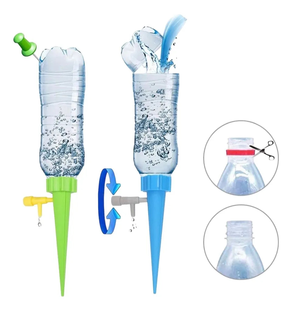 Regador Automático Para Macetas Con Canilla Regulable