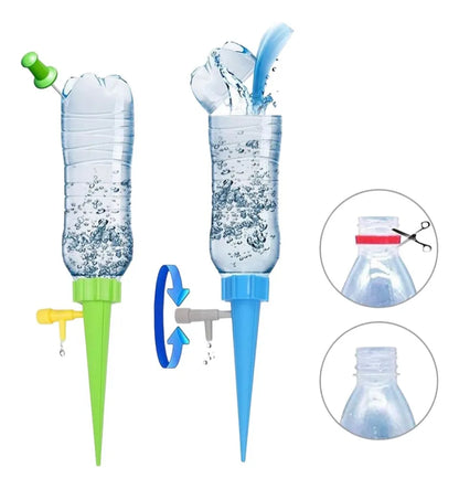 Regador Automático Para Macetas Con Canilla Regulable