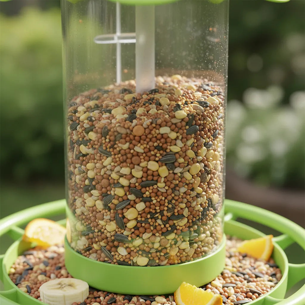 Comedero y Frutero para Pájaros Silvestres
