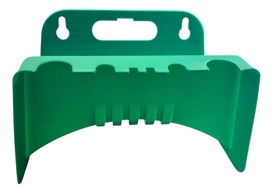 Soporte Para Manguera Y Regadores De Pared Robusto. Verde Oscuro