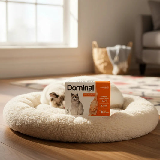 Pipeta Dominal Spot-on +4kg Gato Naranja