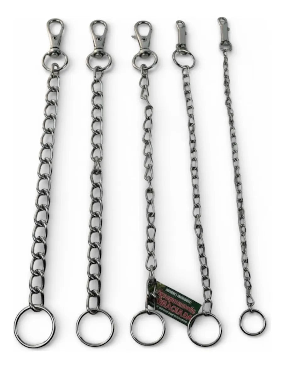 Trailla de Cadena con Mosquetón Nº2 (44 cms)