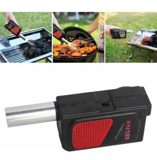 Activador de Carbón Turbina Sopladora Avivador Fuego Barbacoa