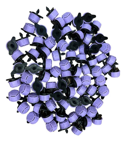 Pico Riego Regador Goteo Grande Violeta (300lt/h) X 20