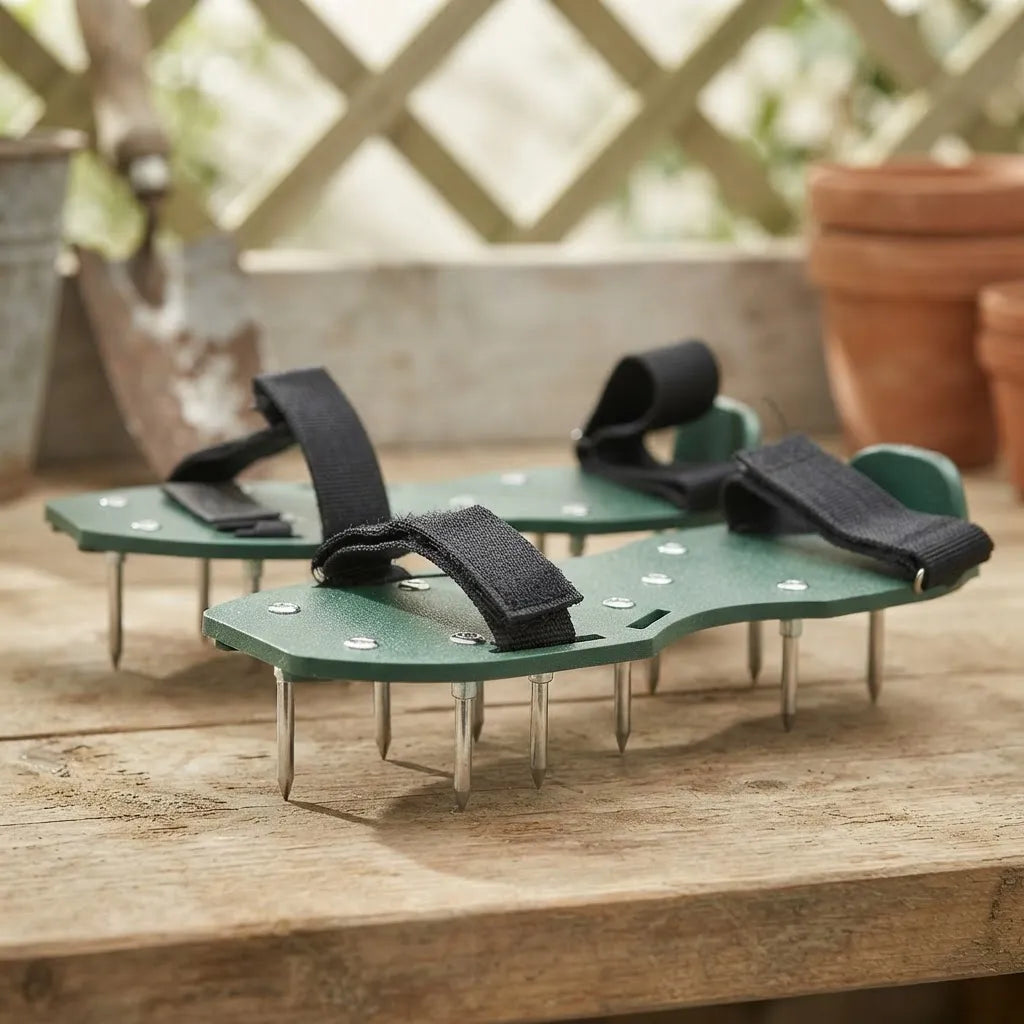 Zapatos Con Clavos Para Airear Y Oxigenar Césped Y Jardín Aa